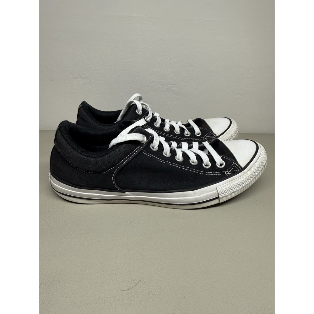 Converse Men's CTAS High Street Ox Black/White Low Top Sneakers Size 10